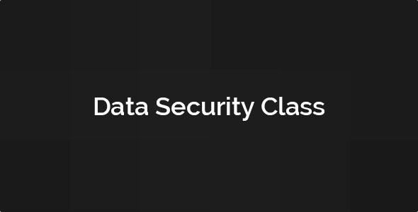 Data Security Class