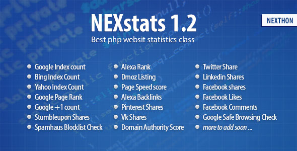 NexStats Class v1.3