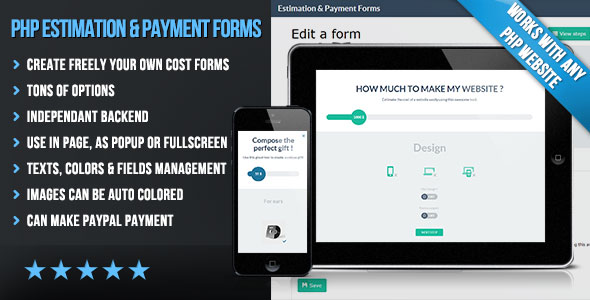 PHP Flat Estimation & Payment Forms