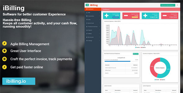 iBilling - Accounting and Billing Software 