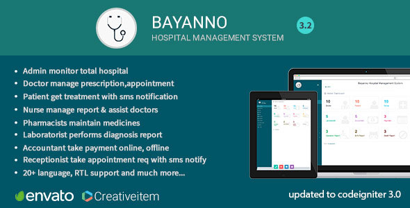 Bayanno v3.2 - Hospital Management System