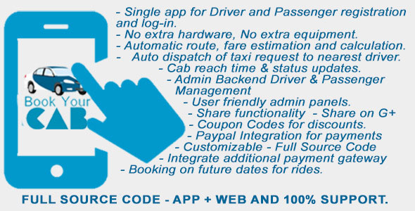Complete App Based Cab Booking Business Solution