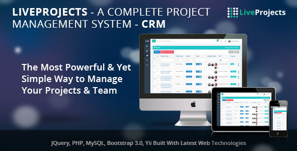 LiveProjects v3.0 - Complete Project Management CRM