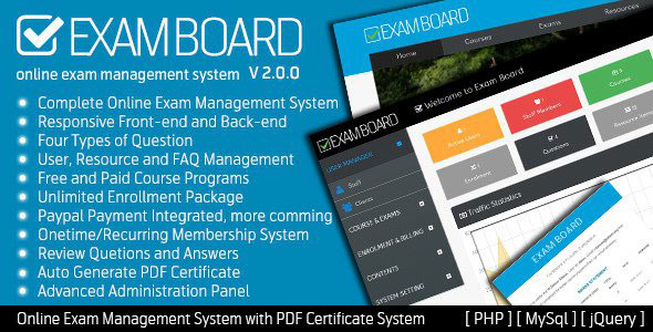 Exam Board – Online Exam Management System