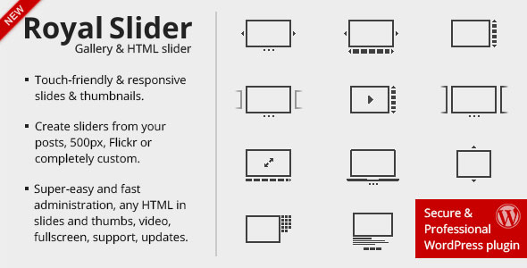 RoyalSlider v3.4.0 - Touch Content Slider for WordPress
