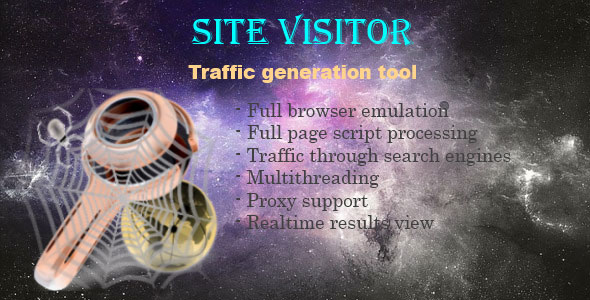 Site Visitor - Traffic generation tool