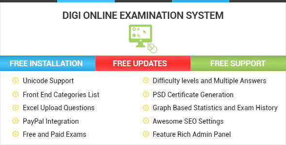 DOES - Digi Online Examination System