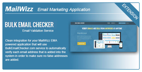 MailWizz EMA integration with BulkEmailChecker.com