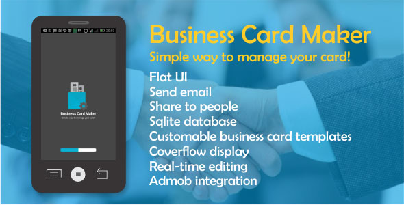 Business Card Maker with Admob