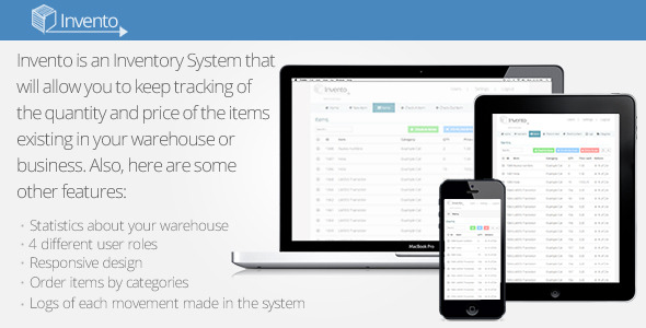 Invento - Simple Inventory System
