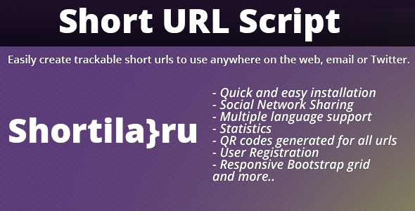 Shortila}ru - Short URL Script