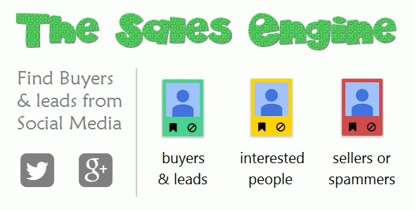 Sales Engine - Find Buyers & Leads on Social Media