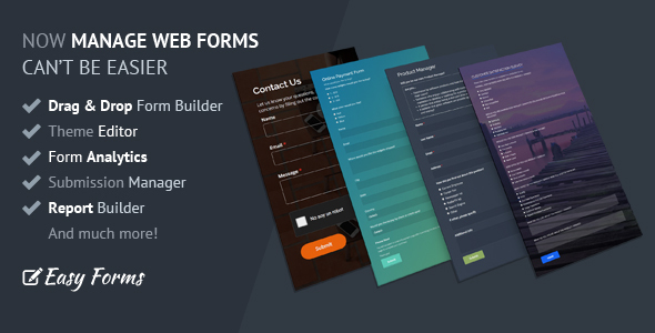 Easy Forms v1.7 - Advanced Form Builder and Manager - nulled
