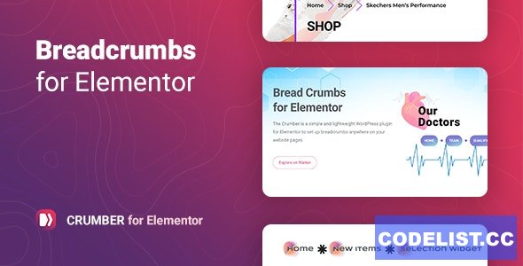 Crumber v1.0 - Breadcrumbs for Elementor