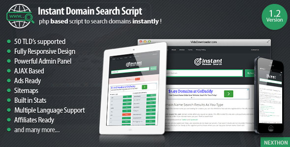 Domain Search Script v1.4
