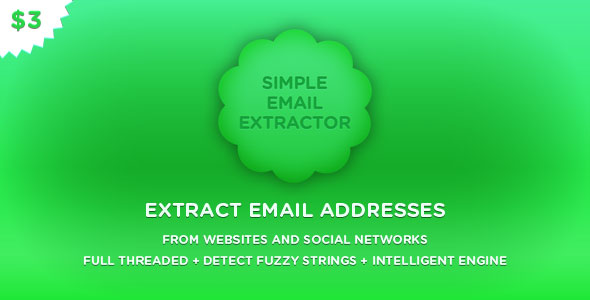 Simple Email Extractor v2.4