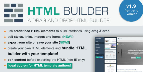 HTML Builder (Front-End Version) v1.8.3