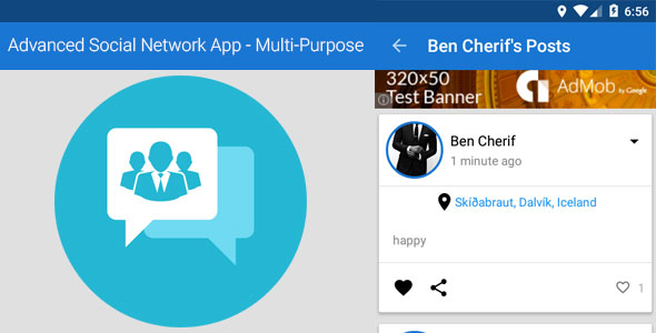 Advanced Social Network App - Multi-Purpose