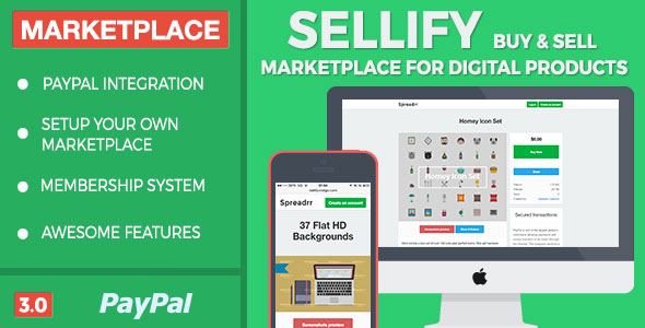 Sellify – Buy & Sell Marketplace for Digital Products