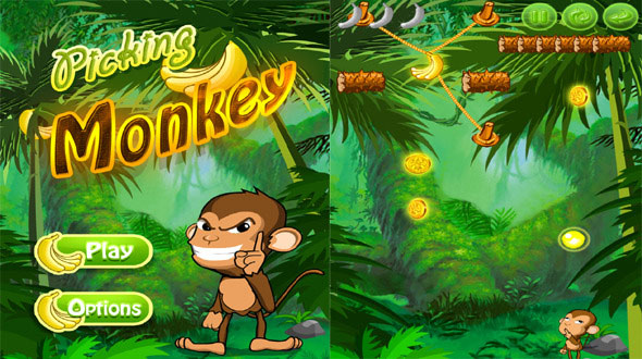 Picking Monkey Game With AdMob