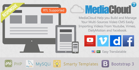 MediaCloud - Video Aggregator CMS 