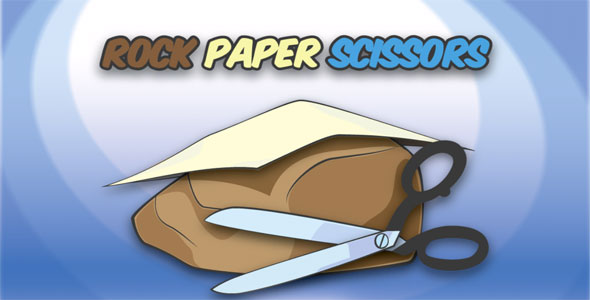 Rock-Paper-Scissor Flat UI with Admob