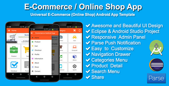 E-Commerce / Online Shop App 