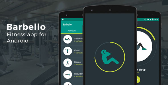 Barbello: Fitness App for Android