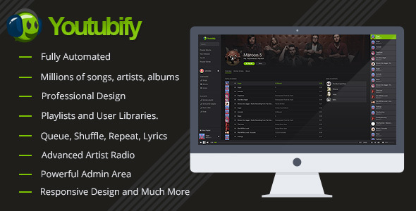 Youtubify - Youtube Music Engine 