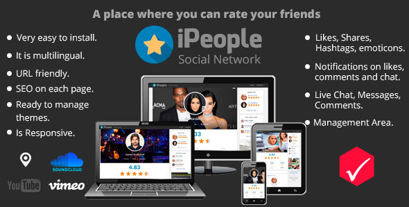 iPeople - A place where you can rate your friends
