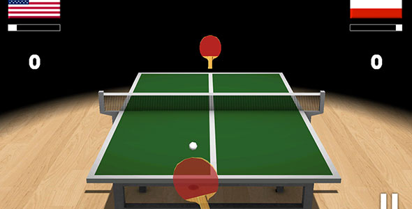 Ping Pong 3D with Admob