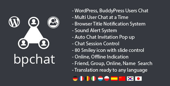 WordPress, BuddyPress Users Chat Plugin v1.1.6