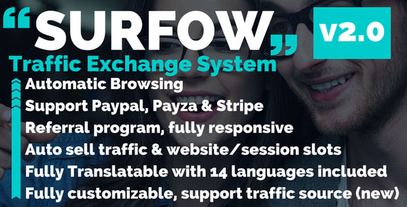 Surfow V2.0 - Traffic Exchange System