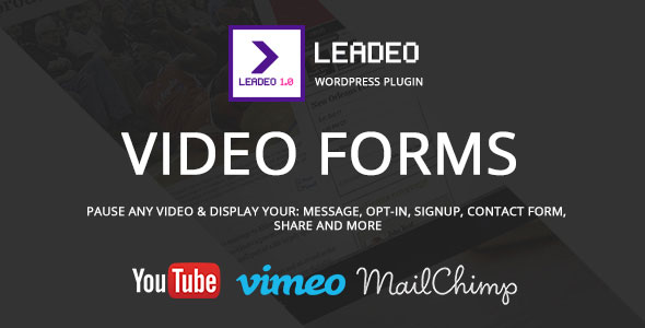 Leadeo - WordPress Plugin for Video Marketing