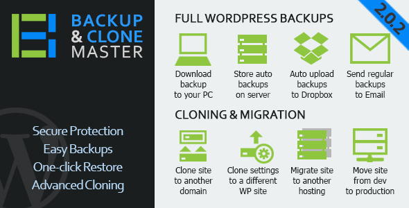 WordPress Backup & Clone Master v2.0.2