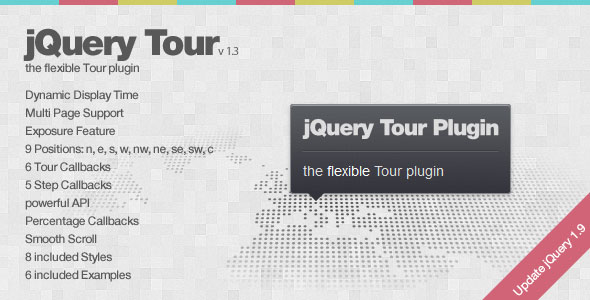 jQuery Tour - the flexible Tour plugin