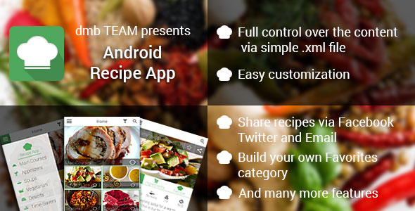Android Recipe App