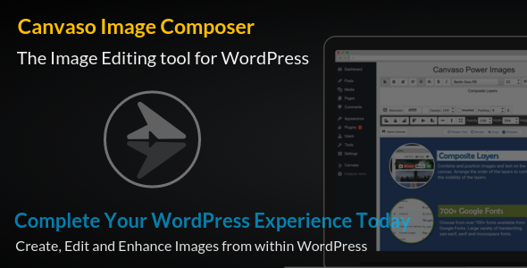 Canvaso Image Composer for WordPress
