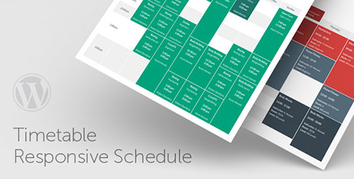 Timetable Responsive Schedule v3.7