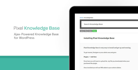 PKB v1.2.3 - Responsive Ajax Knowledge Base for WordPress