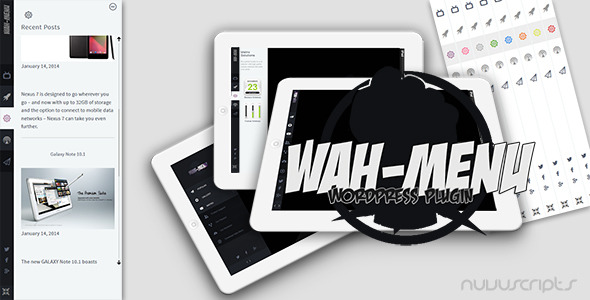 Wah-Menu For WordPress v2.0