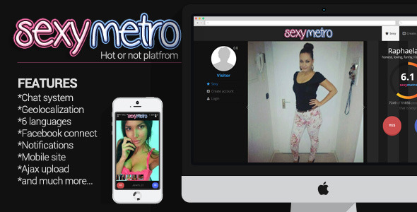 Sexymetro - Hot or not platform