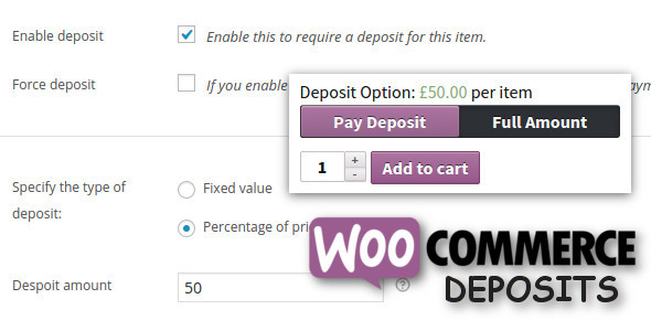 WooCommerce Deposits v2.3.1 - Partial Payments Plugin
