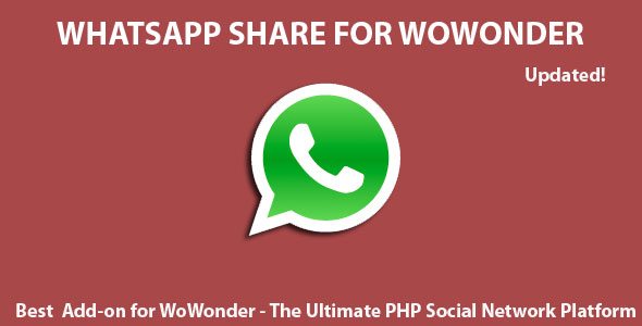 Whatsapp Share For Wowonder