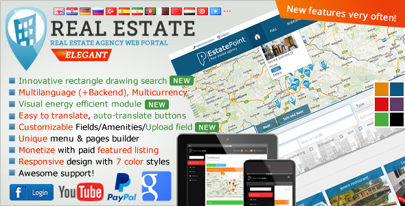 Real Estate Agency Portal v1.5.8