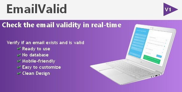 EmailValid - Check an email validity