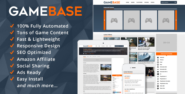 GameBase v1.1 - Video Games Database
