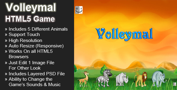 Volleymal - HTML5 Sport Games