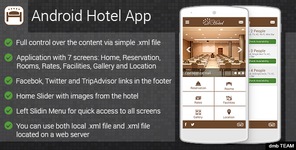 Android Hotel App 
