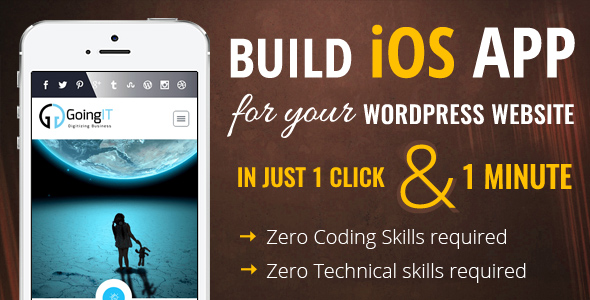 iWappPress Builds iOS App for any wordpress website